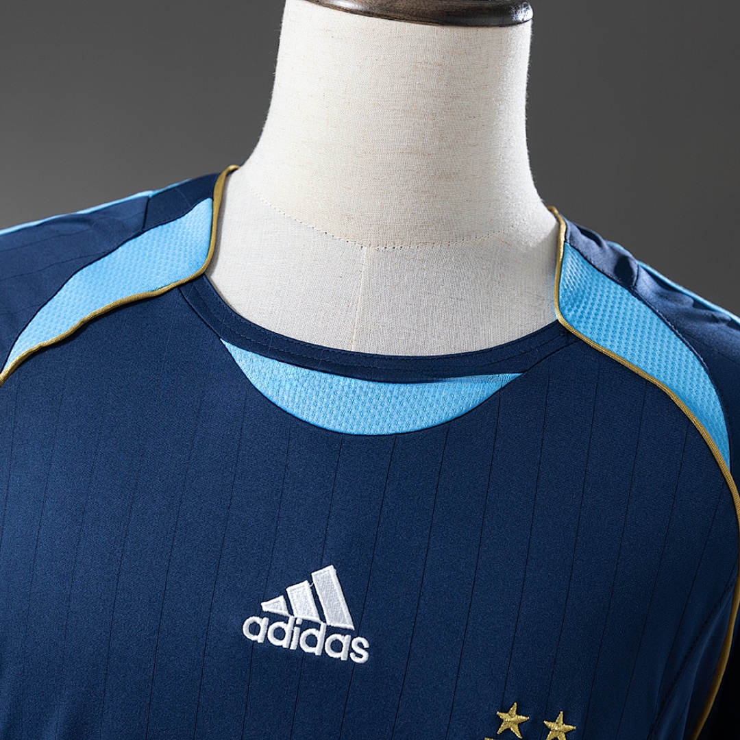 Argentina 2006 Away Long-Sleeved Retro Jersey – Replica Football Soccer Shirt – S–XXL
