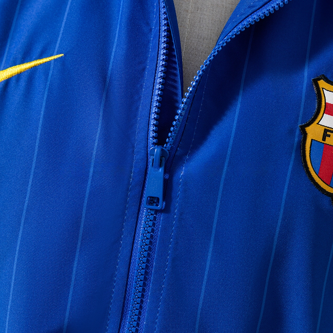 Barcelona 25_26 Team Anthem Windbreaker - Blue – Replica Football Soccer Shirt – S–XXL