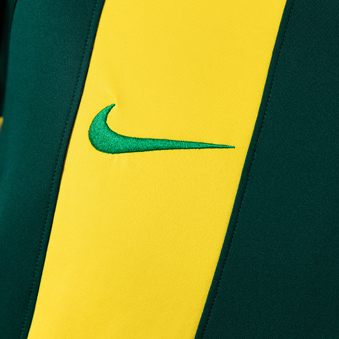 Brazil Long-sleeved Sweatshirt - Yellow & Green – Replica Football Soccer Shirt – M–3XL