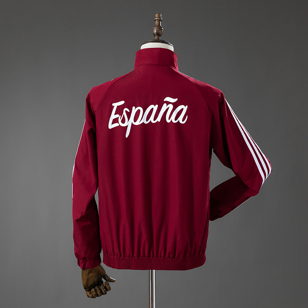 Spain 2026 Windbreaker Red – Replica Football Jacket – S–XXL