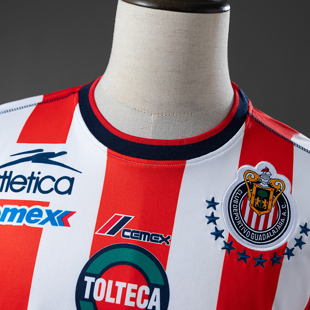 Guadalajara 02_03 Home Retro Jersey – Replica Football Soccer Shirt – S–XXL