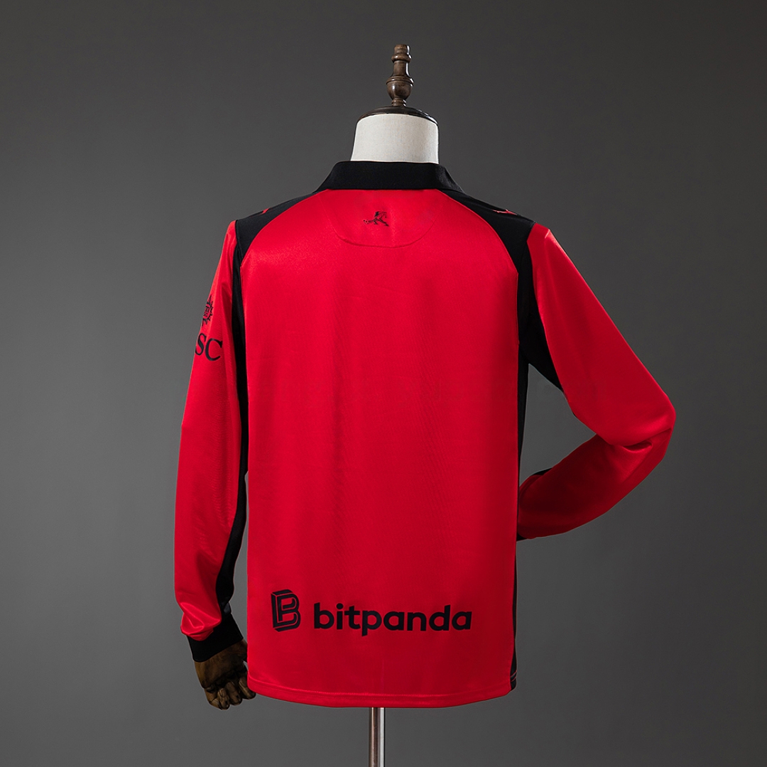 RED JERSEY PUMA X AC MILAN X SLAM JAM