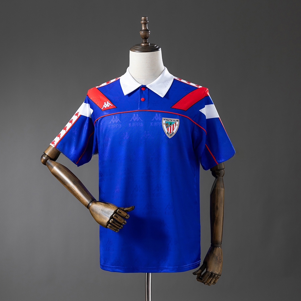 Athletic Bilbao 94/95 Away Retro Jersey – Replica Football Soccer Shirt – S–XXL
