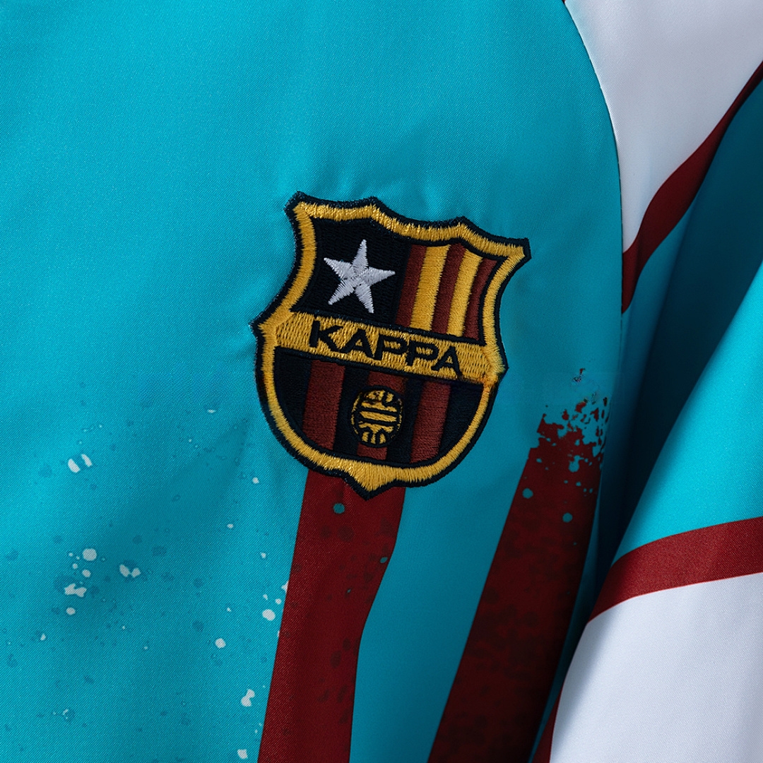 Barcelona Retro Windbreaker #9 – Replica Football Soccer Shirt – S–XXL