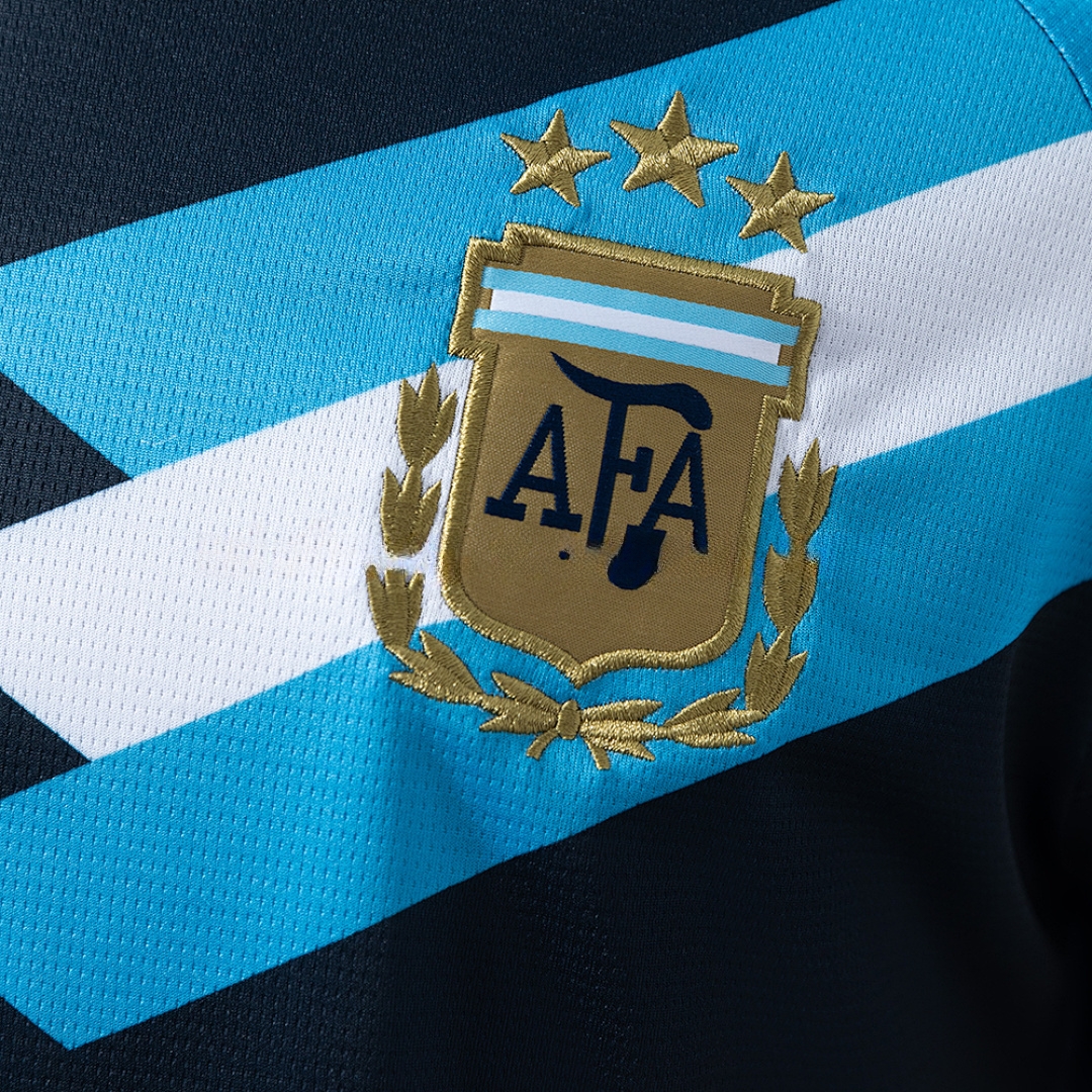 Argentina 2026 Training – Black Jersey – Replica Football Soccer Shirt – S–XXL
