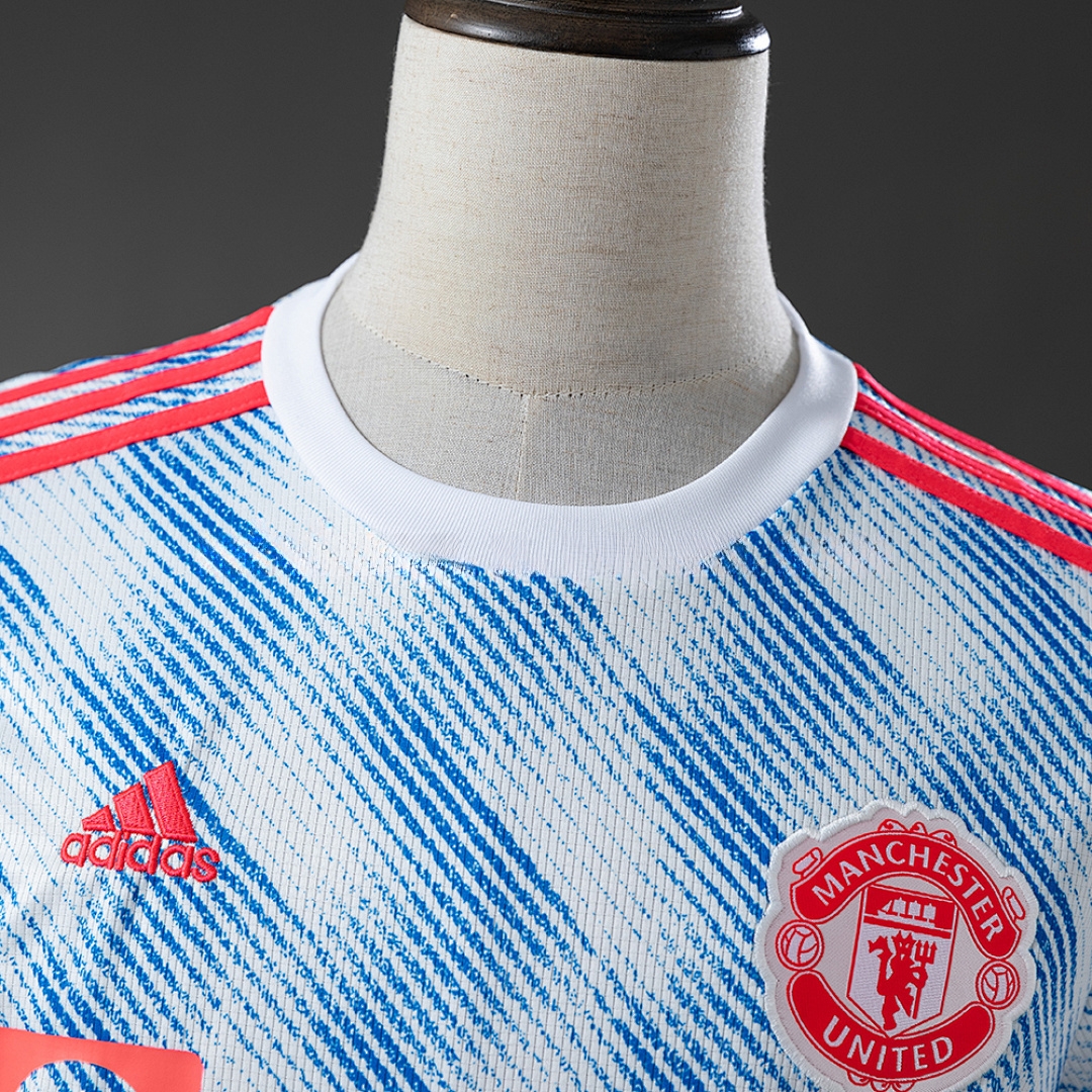 M-U 21_22 Away Retro Jersey – Replica Football Soccer Shirt – S–XXL