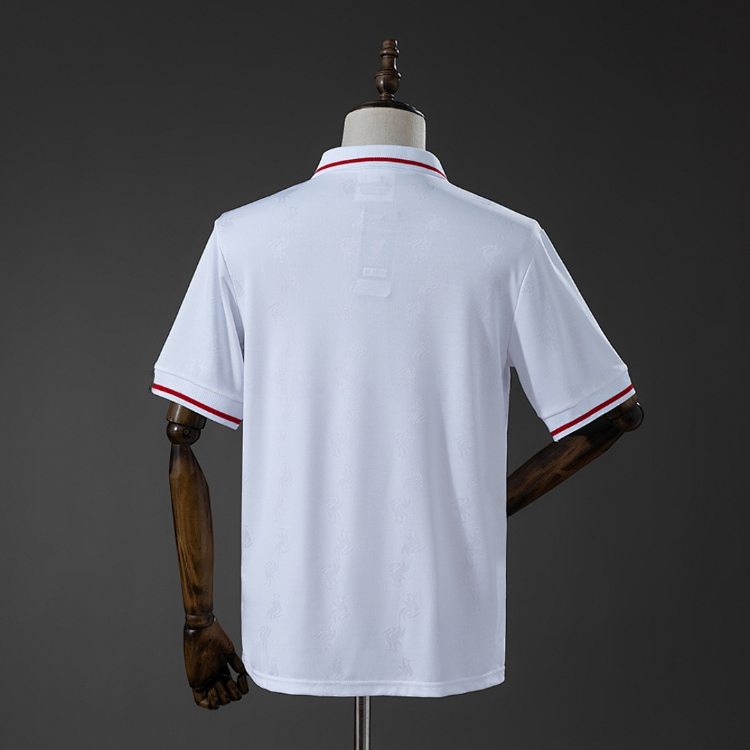 LFC 96_97 Retro White Jersey – Replica Football Soccer Shirt – S–XXL