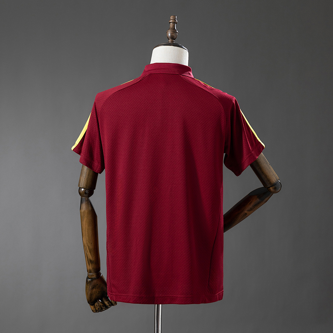 Arsenal 25_26 POLO - Burgundy – Replica Football Soccer Shirt – S–XXL
