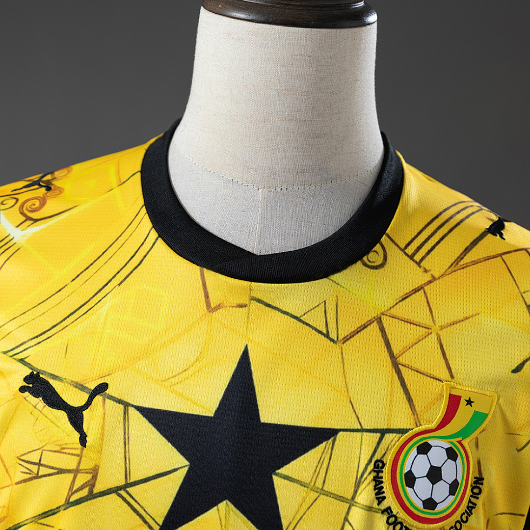 Ghana 2026 Away Jersey – Replica Football Soccer Shirt – S–XXL