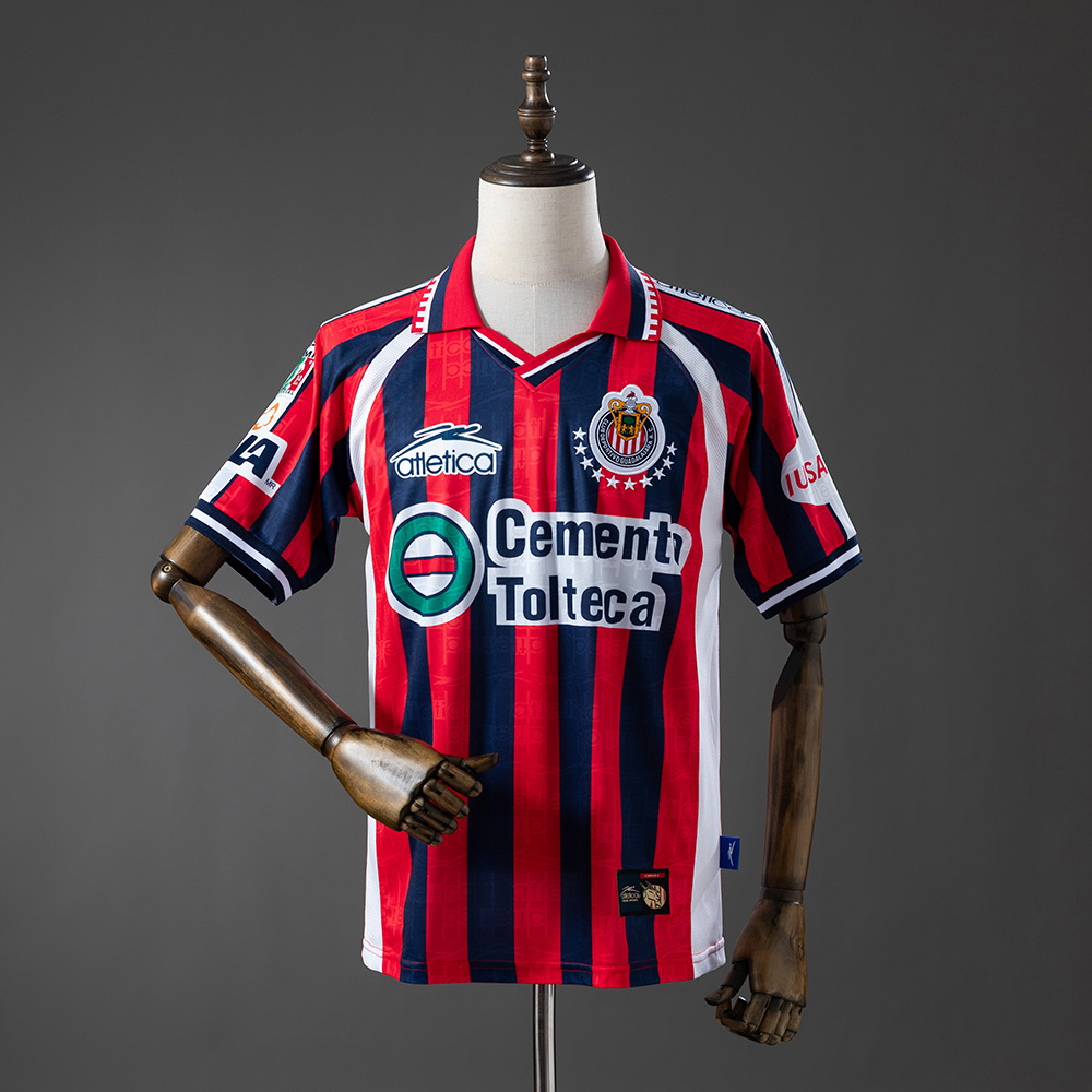 Guadalajara 99_00 Third Away Retro Jersey – Replica Football Soccer Shirt – S–XXL