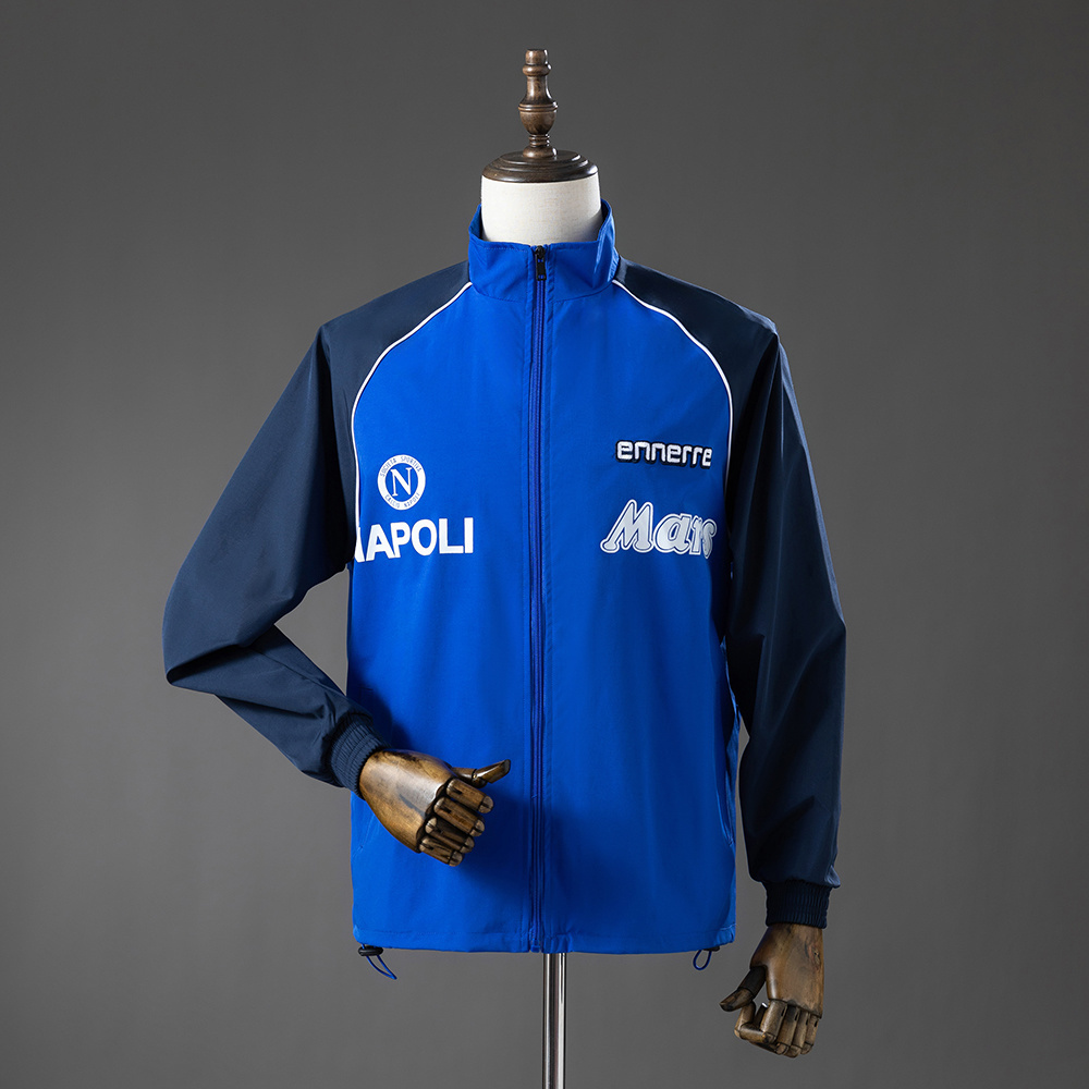 Napoli 1989 Retro Windbreaker – Replica Football Soccer Shirt – S–XXL