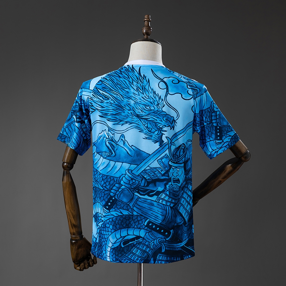 Japan Y-3 Samurai Blue Jersey – Replica Football Soccer Shirt – S–4XL