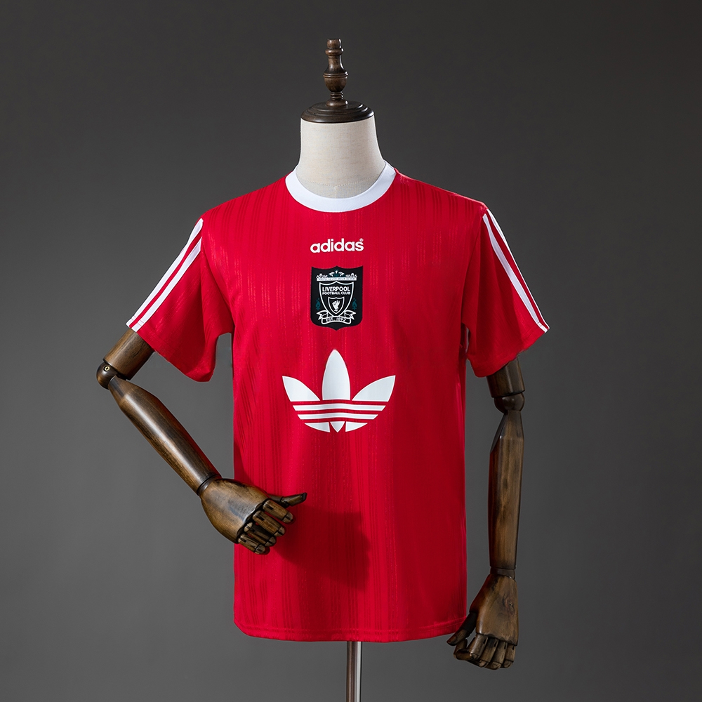 LFC Polyester T-Shirt 95 Red – Replica Football Soccer Shirt – S–XXL
