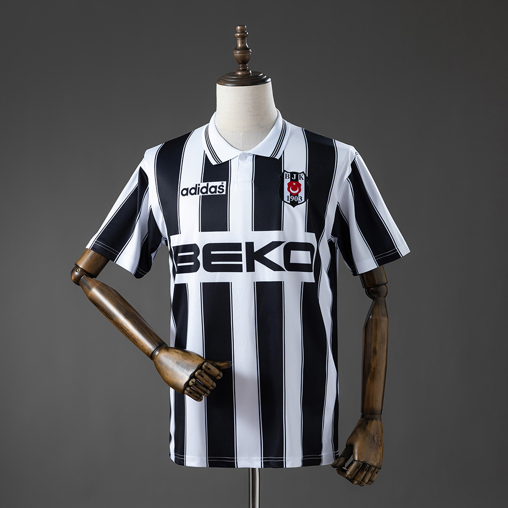 Besiktas 96_97 Away Retro Jersey – Replica Football Soccer Shirt – S–XXL