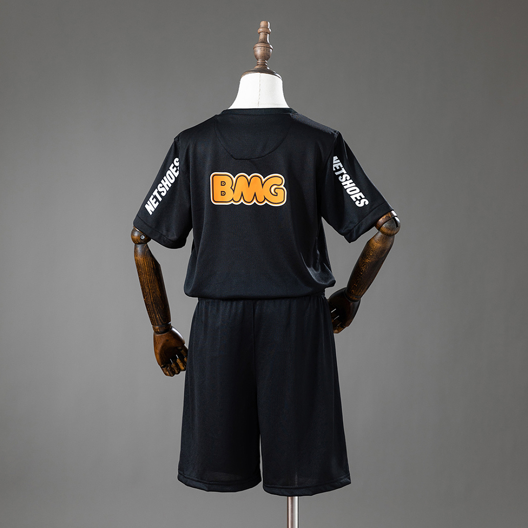 Santos 12_13 Away Retro Kids Kit Jersey – Replica Football Soccer Shirt – Size 16–28