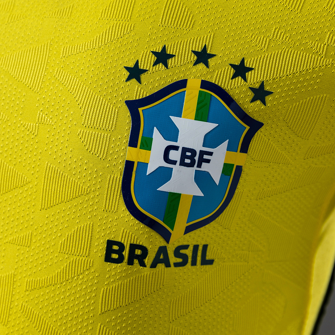 Brazil 2026 Home Player Version Long-Sleeve Jersey – Replica Football Soccer Shirt – S–3XL