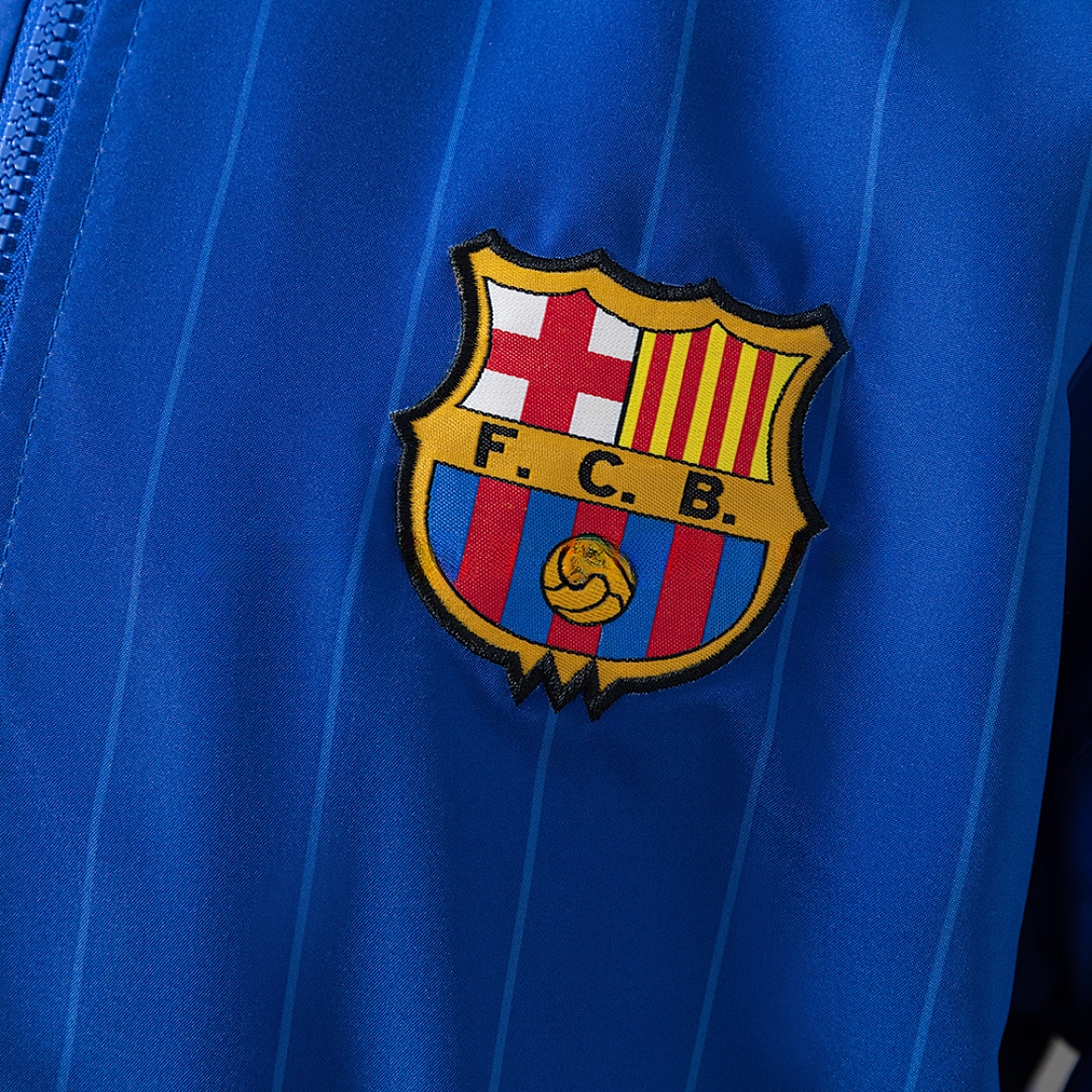 Barcelona 25_26 Team Anthem Windbreaker - Blue – Replica Football Soccer Shirt – S–XXL
