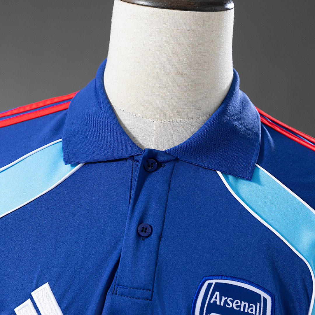 Arsenal 25_26 POLO - Blue – Replica Football Soccer Shirt – S–XXL