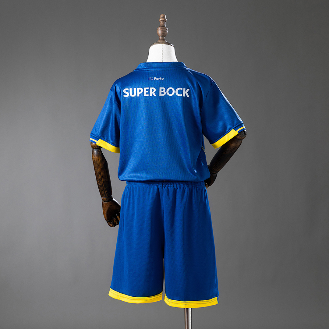 Porto 25/26 Fourth Away Kids Kit Jersey – Replica Football Soccer Shirt – Size 16–28