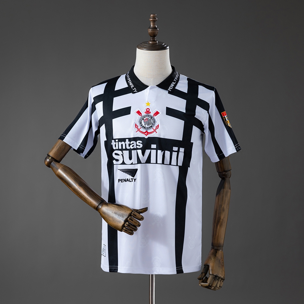Corinthians 1996 Third Away Retro Jersey – Replica Football Soccer Shirt – S–XXL
