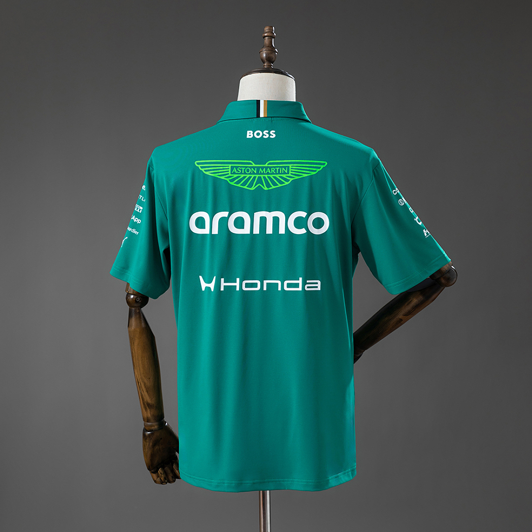 F1 Aston Martin Team 2026 Racing Suit POLO – Motorsport Team Polo Shirt – S–5XL