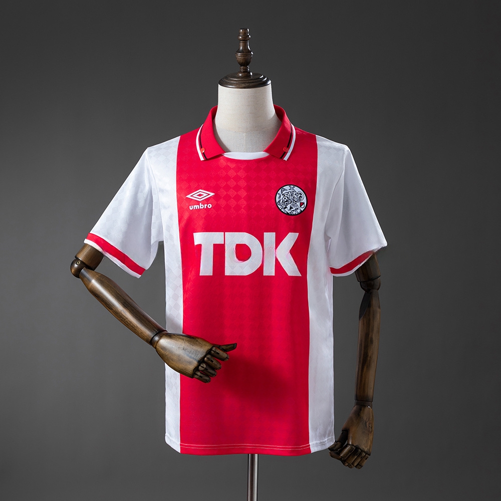 Ajax 89_90 Home Retro Jersey – Replica Football Soccer Shirt – S–XXL
