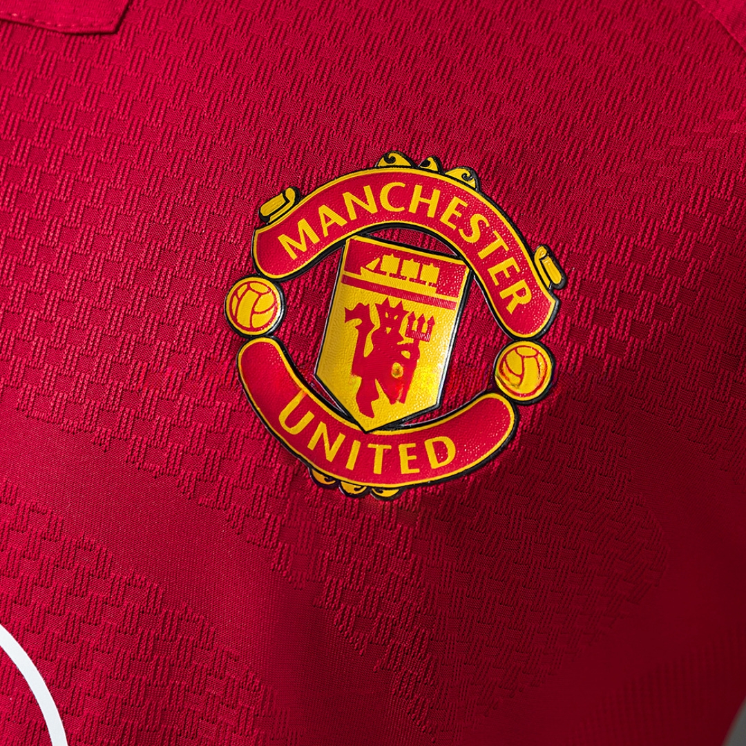 M-U 26_27 Home Player Version Jersey – Replica Football Soccer Shirt – S–3XL