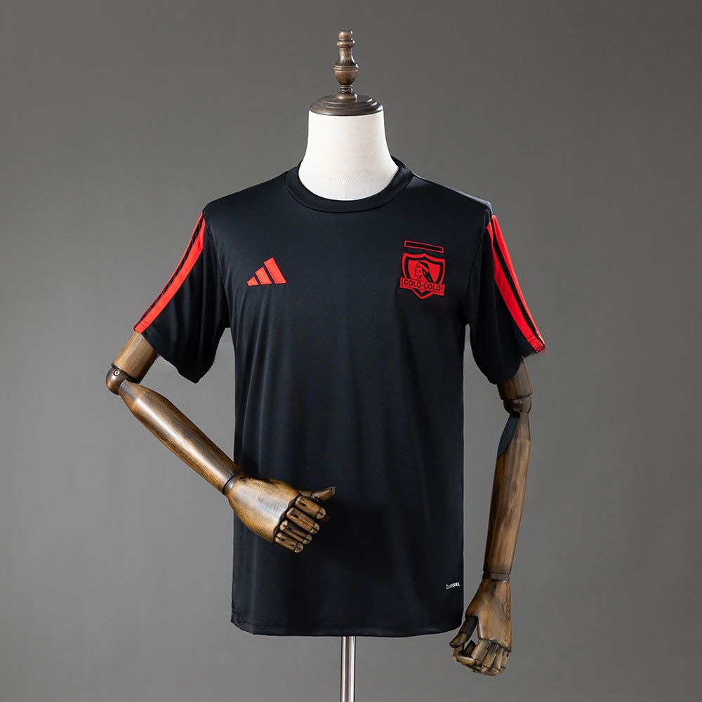 Colo Colo 26_27 DNA T-shirt - Black – Replica Football Soccer Shirt – S–4XL