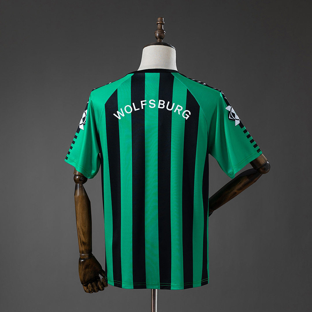 Wolfsburg 95_96 Away Retro Jersey – Replica Football Soccer Shirt – S–XXL