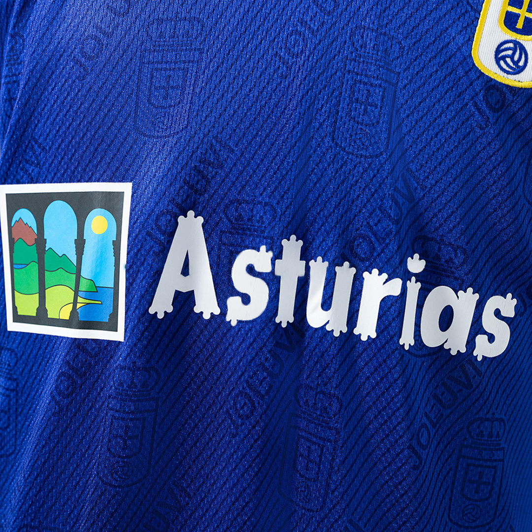 Real Oviedo 95_96 Home Retro Jersey – Replica Football Soccer Shirt – S–XXL