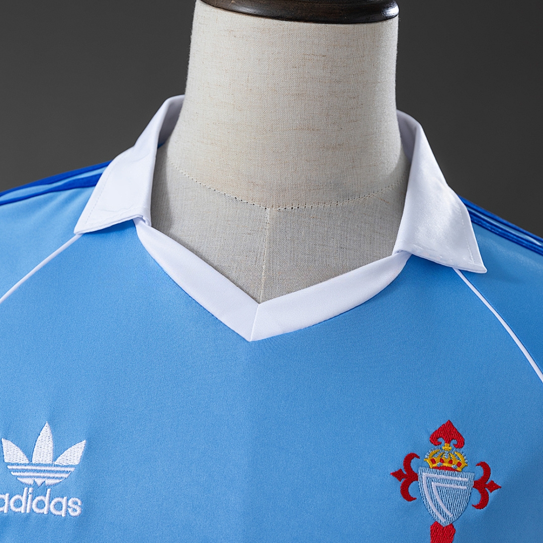 Celta de Vigo 84_85 Home Retro Jersey – Replica Football Soccer Shirt – S–XXL