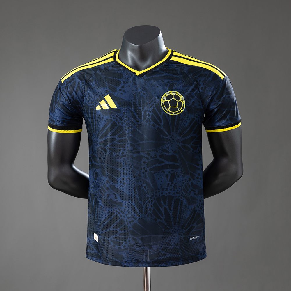 Colombia 2026 World Cup Special Edition - Black Player Version Jersey – Replica Football Soccer Shirt – S–2XL