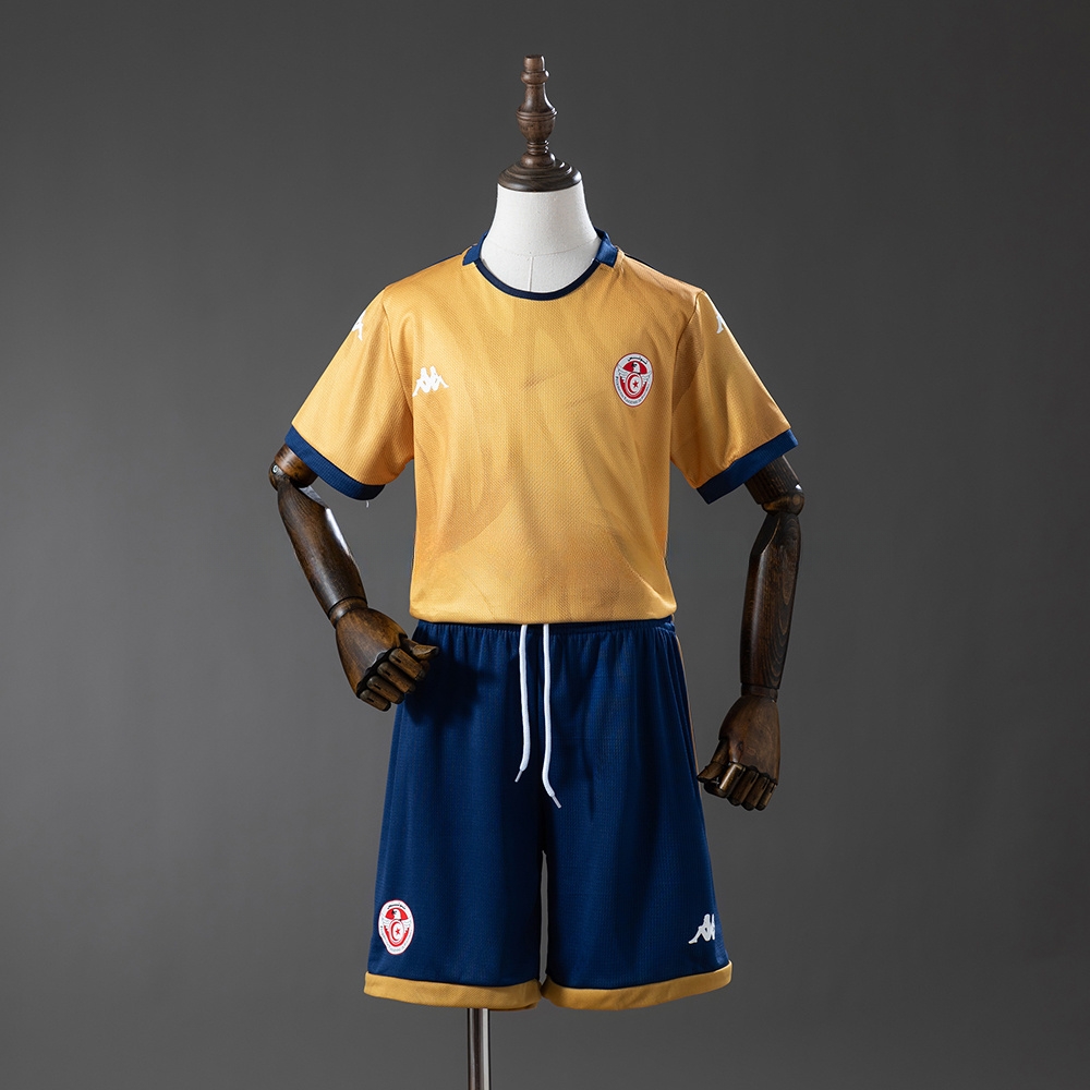 Tunisia 2026 Third Away Kids kit Jersey – Replica Football Soccer Shirt – SIZE 16-28