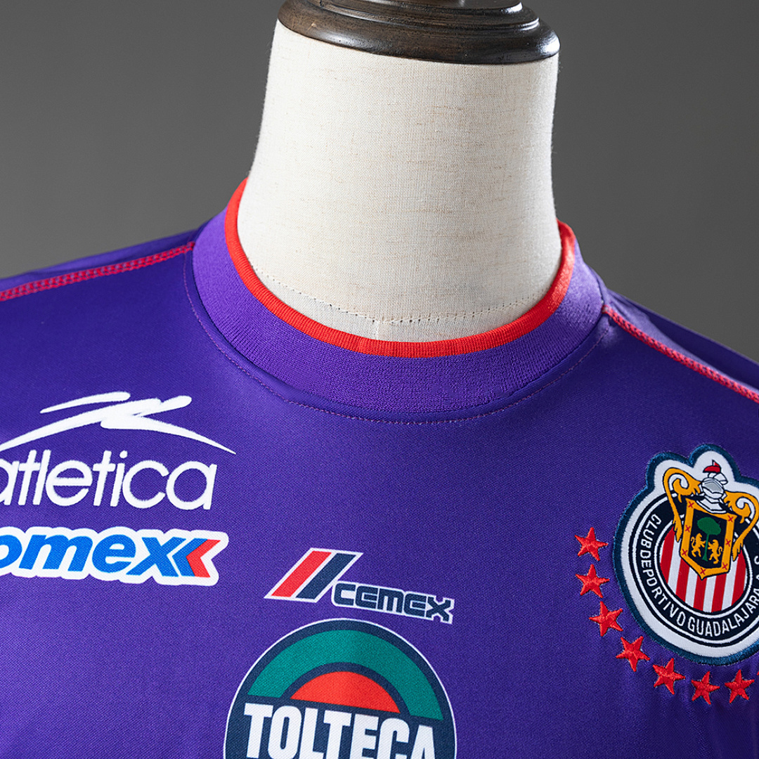 Guadalajara 02_03 Third Away Retro Jersey – Replica Football Soccer Shirt – S–XXL