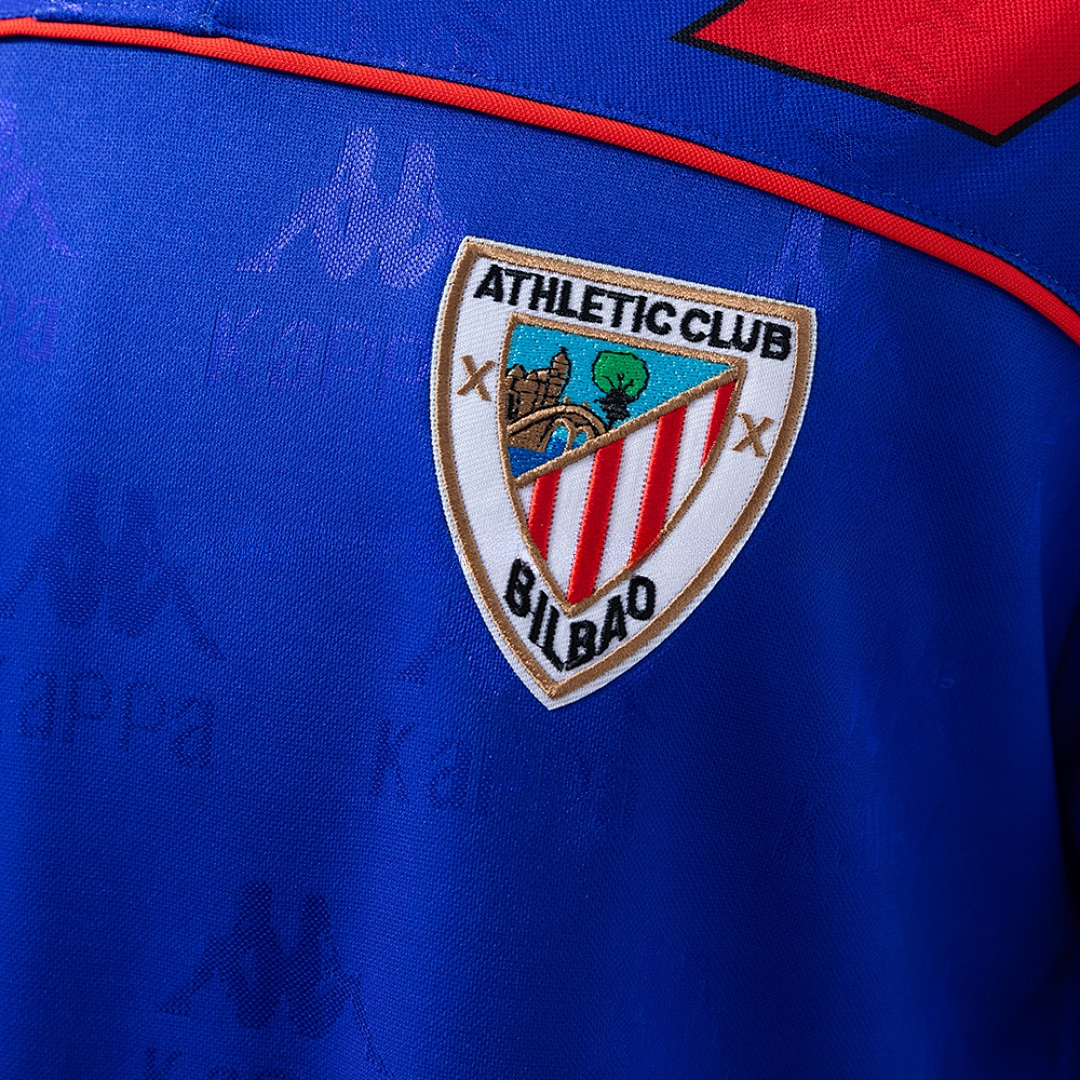 Athletic Bilbao 94/95 Away Retro Jersey – Replica Football Soccer Shirt – S–XXL