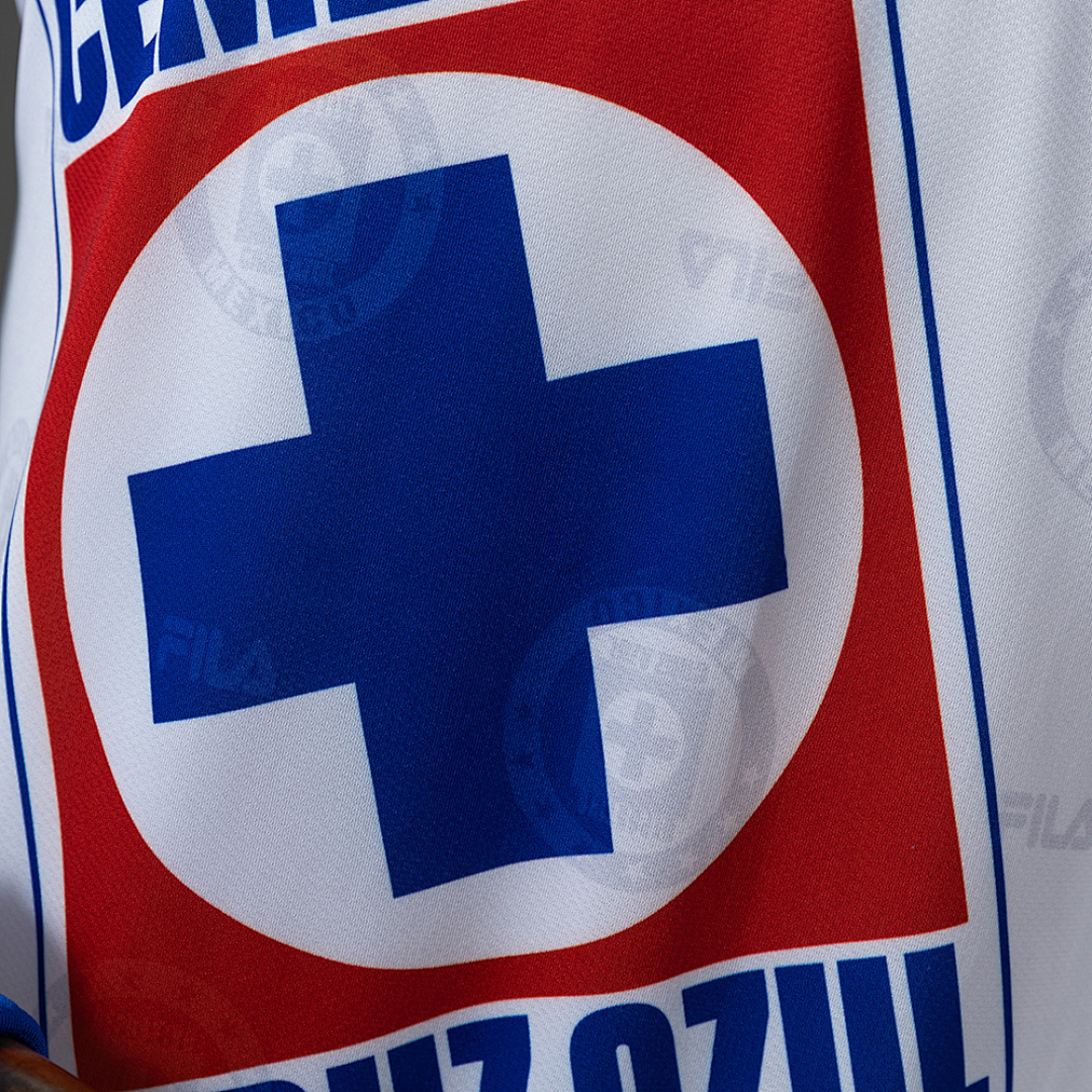 Cruz Azul 1998 Away Long-Sleeve Retro Jersey – Replica Football Soccer Shirt – S–XXL