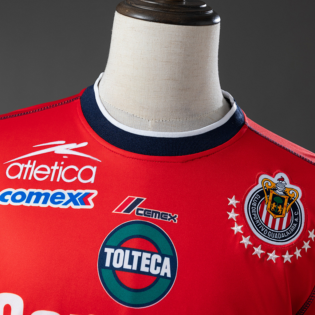Guadalajara 02_03 Home Retro Jersey – Replica Football Soccer Shirt – S–XXL