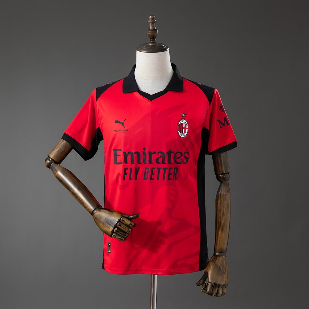 AC Milan x Slam Jam 25/26 Fourth Jersey – Replica Football Soccer Shirt – S–4XL