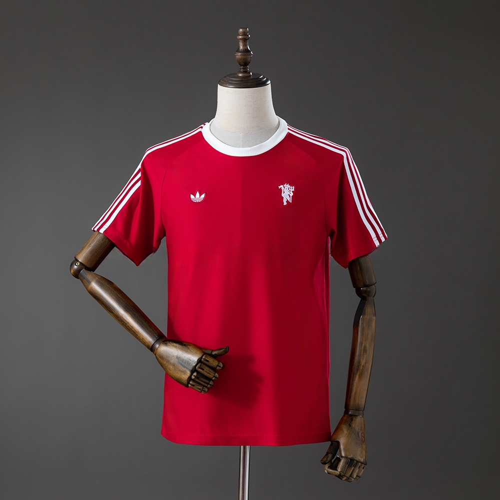 M-U Terrace Icons T-Shirt Red – Replica Football Soccer Shirt – S–XXL