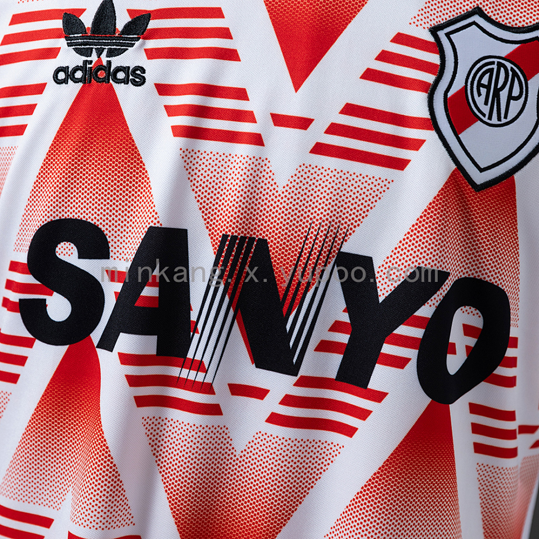 River Plate 92/93 Away Retro Jersey – Replica Football Soccer Shirt – S–XXL