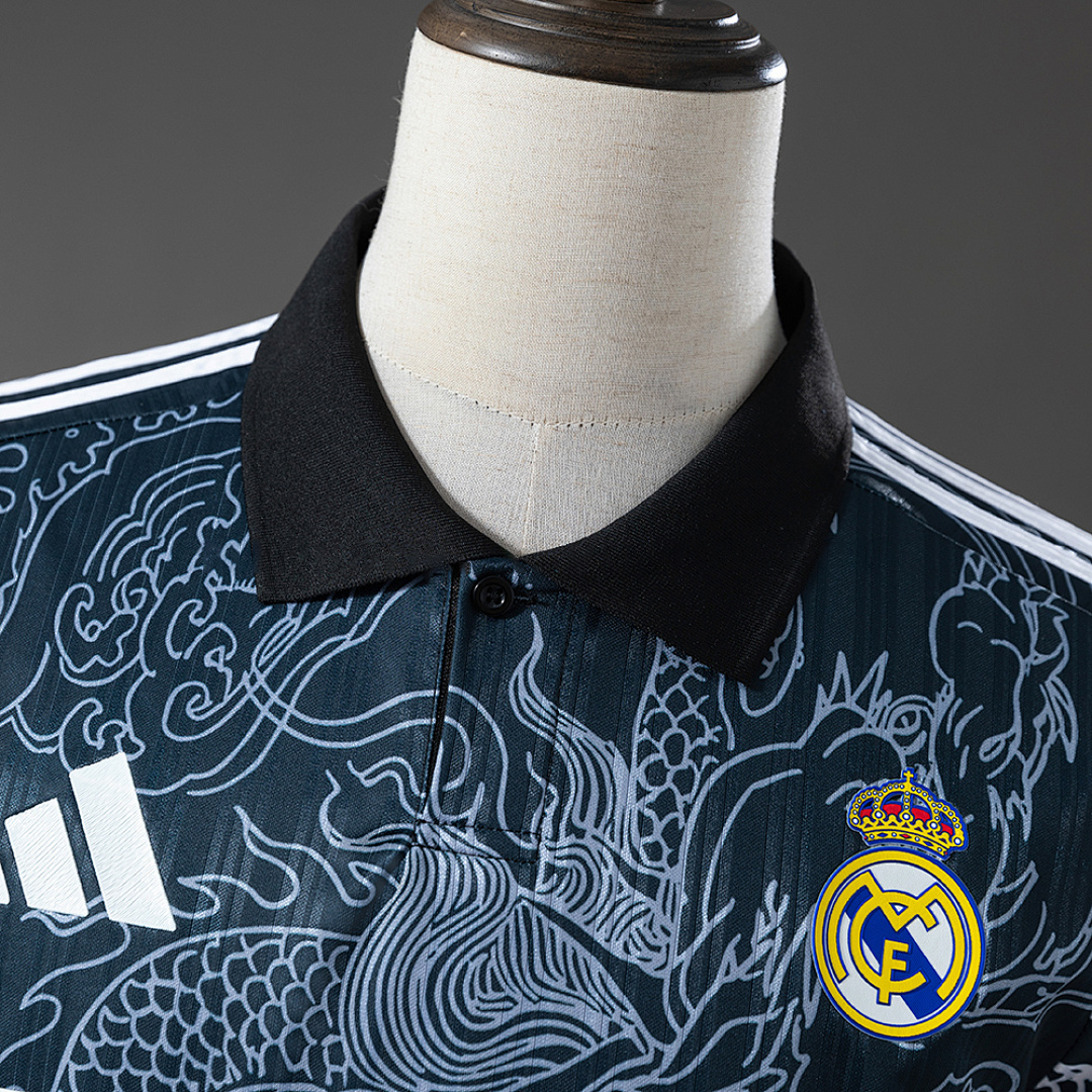 Real Madrid 25_26 Special Edition - Black Jersey – Replica Football Soccer Shirt – S–XXL