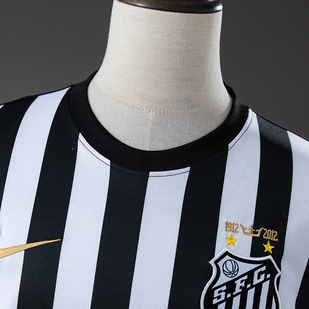 Santos 12_13 Away Retro Jersey – Replica Football Soccer Shirt – S–XXL