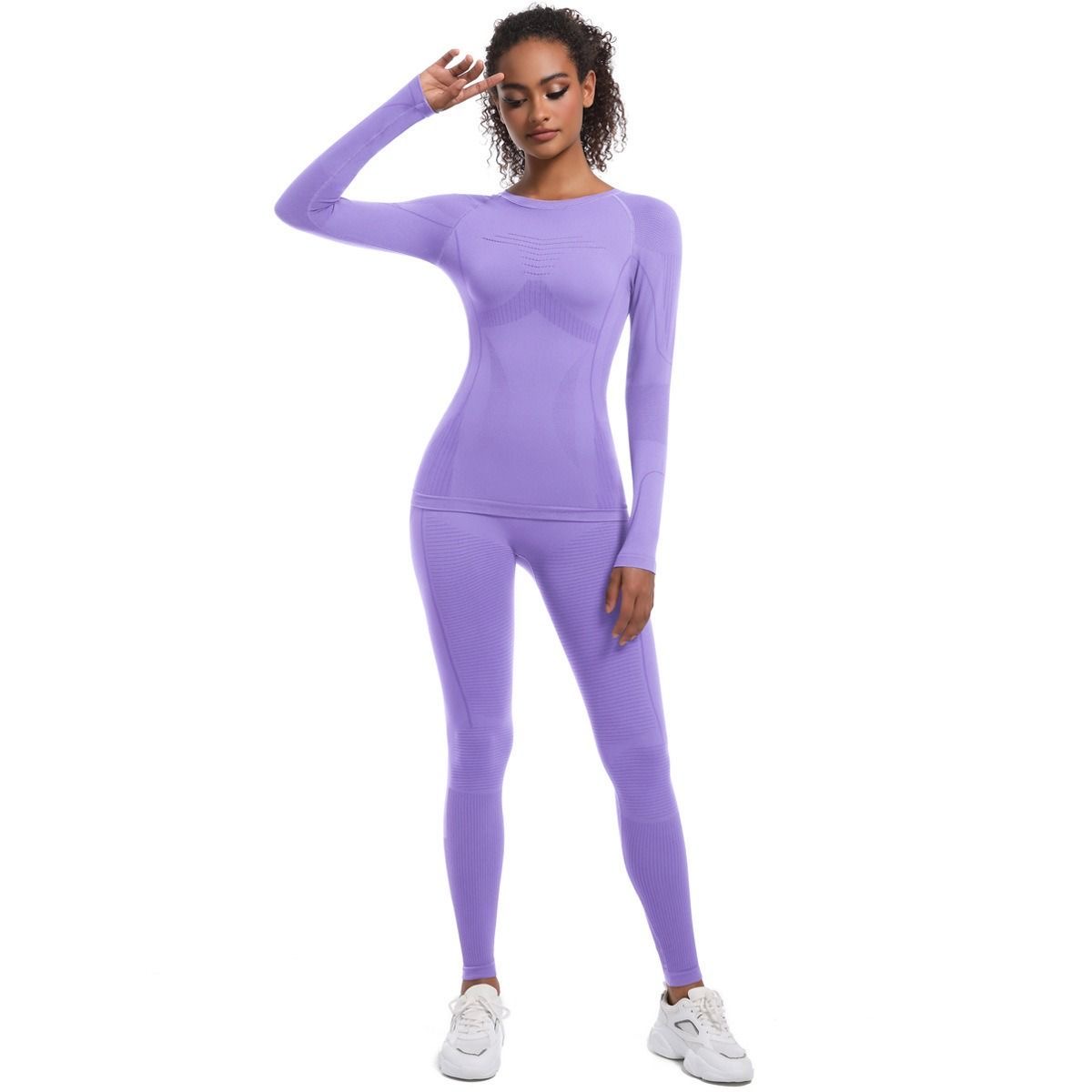 Women's Casual Yoga Workout New Slim-Fit Breathable Sportswear