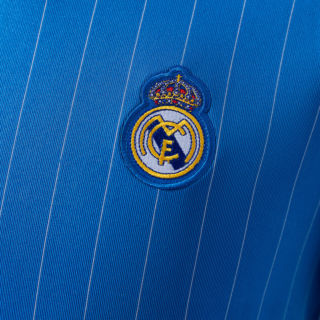Real Madrid Terrace Icons T-Shirt Blue – Replica Football Soccer Shirt – S–XXL