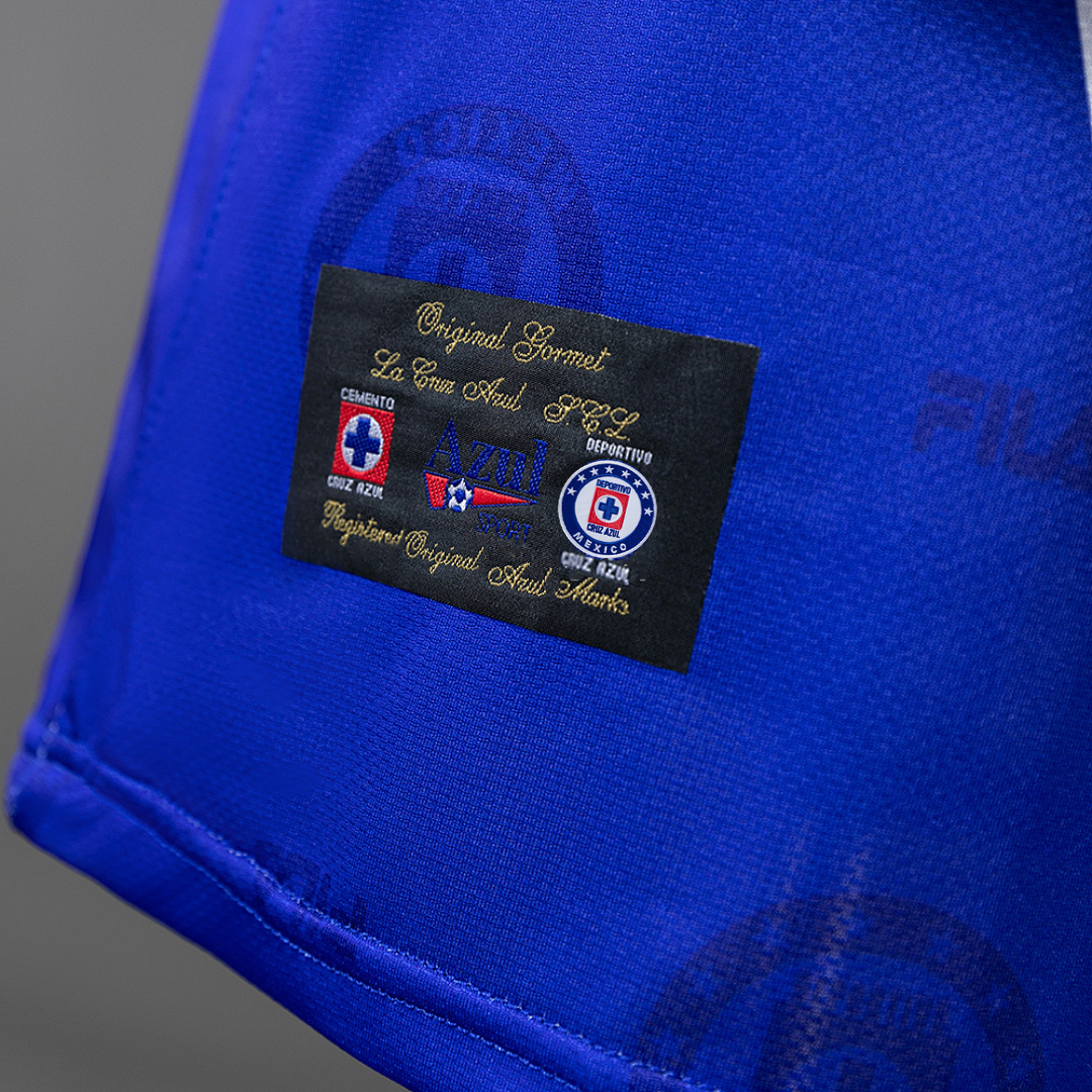 Cruz Azul 1998 Home Long-Sleeve Retro Jersey – Replica Football Soccer Shirt – S–XXL