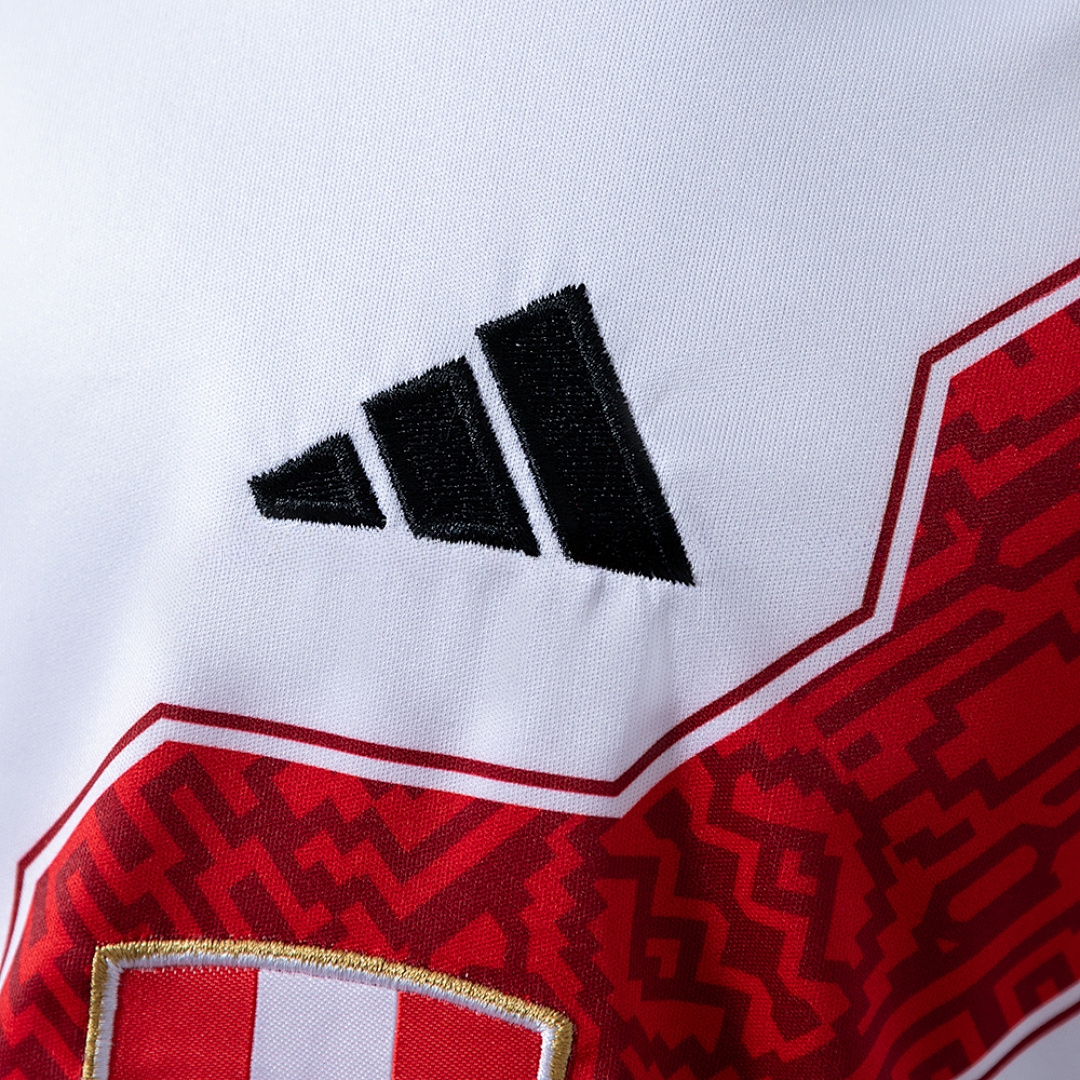 Peru 2026 Home Kids Kit Jersey – Replica Football Soccer Shirt – Size 16–28