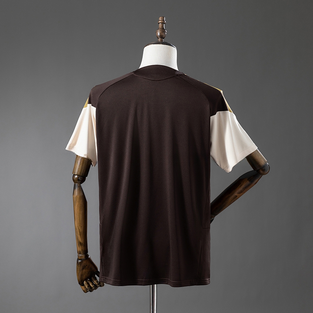 All Sponsors Training – Brown Jersey – Replica Football Soccer Shirt – S–4XL