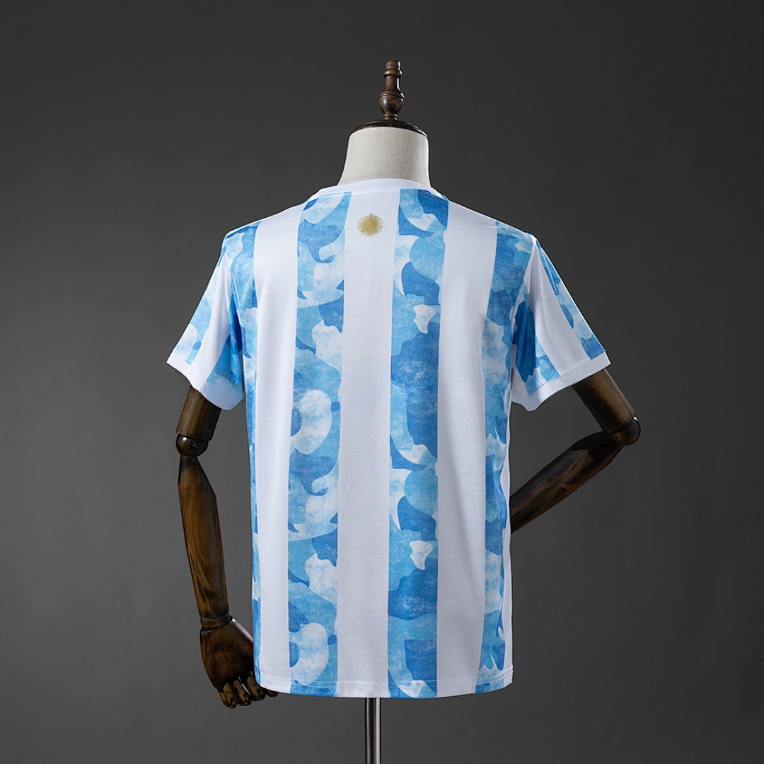 Argentina 2021 Home Retro Jersey – Replica Football Soccer Shirt – S–XXL