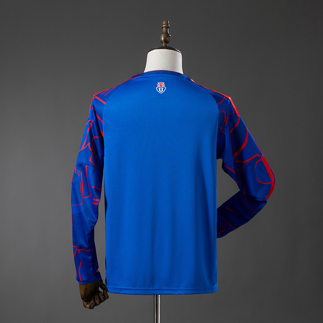 Universidad de Chile 26_27 Home Long-sleeved Jersey – Replica Football Soccer Shirt – S–4XL