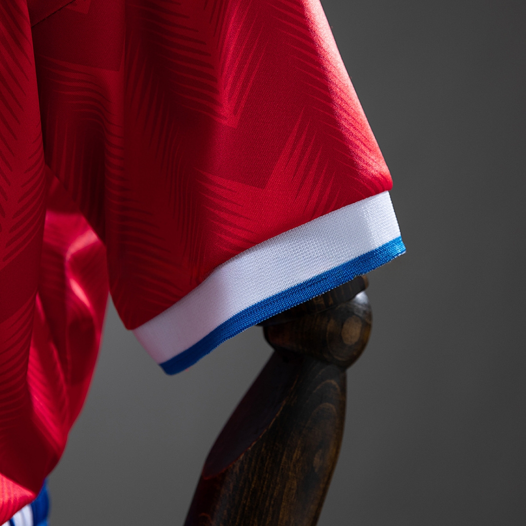 Chile 2026 Home Kids Kit Jerseys – Replica Football Soccer Shirt – Size 16-28